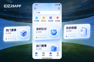 亿万28APP流畅的用户界面展示 - 清晰的功能布局和顺滑的交互效果